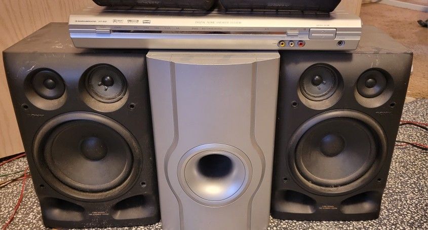 Durabrand (HT-400) 5.1 Channel Digital Home Theater System Receiver & Speakers