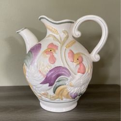 Lenox Country Fresh Rooster Jug