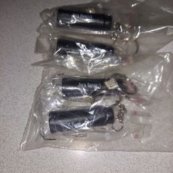 EXTREMELY RARE PROMOTIONAL 4 KEY CHAINS/FLASHLIGHTS NEW SEALED IN BAGS