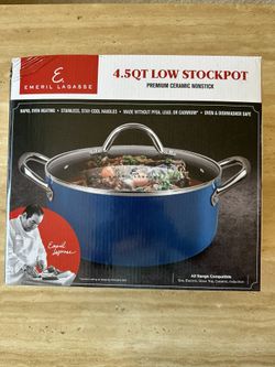 New Emeril Lagasse 4.5 Low Stockpot