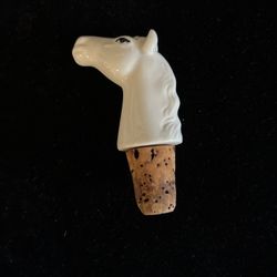 Ceramic Horse Head Liquor Pourer