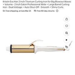 Curling wands loose waves