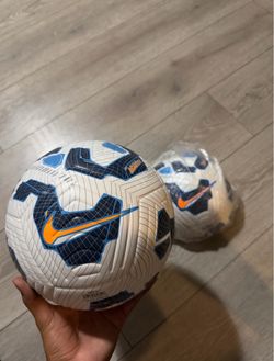 Nike Flight match Ball (White/Navy)