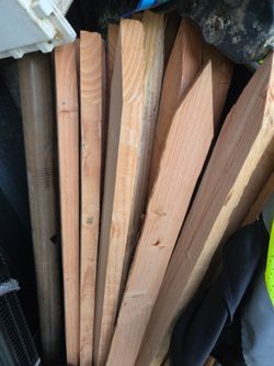 Lot of Cedar Wood Fence Pickets