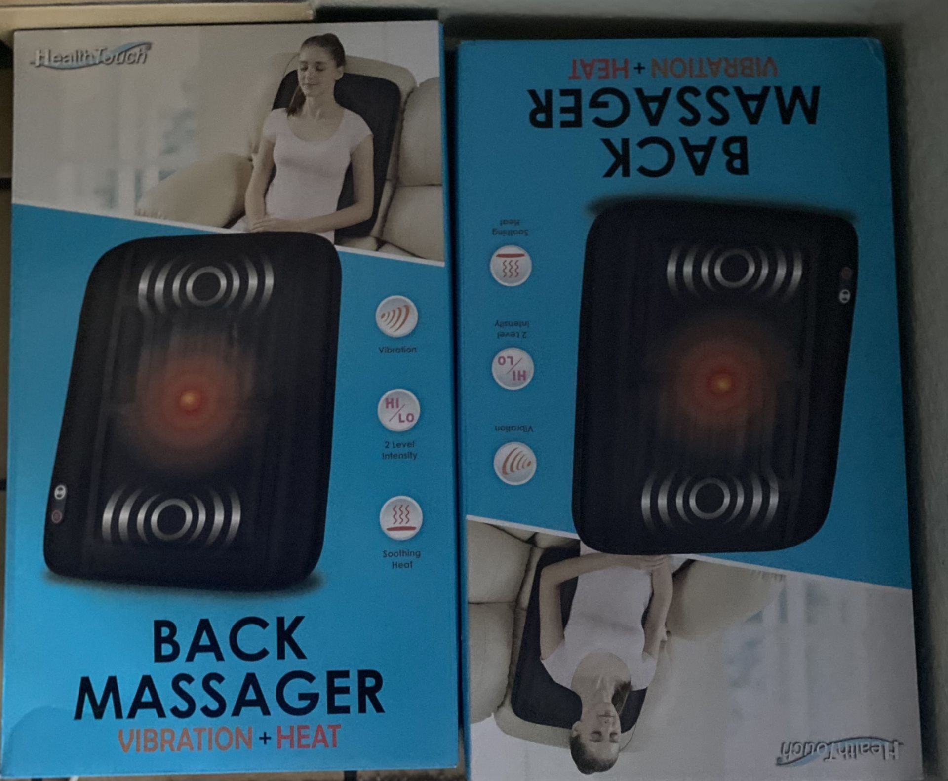 BACK MASSAGER VIBRATION + HEAT