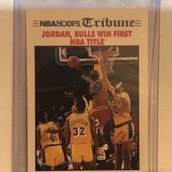 Jordan NBA HOOPS Tribute!