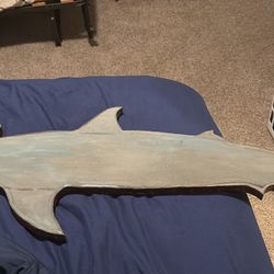 Epoxy Wooden Bonnethead Shark 