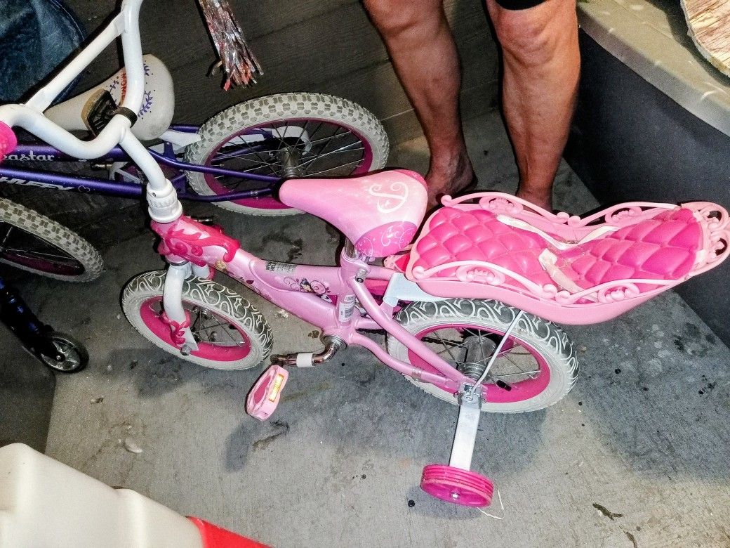 Girls 12" Princess Bike