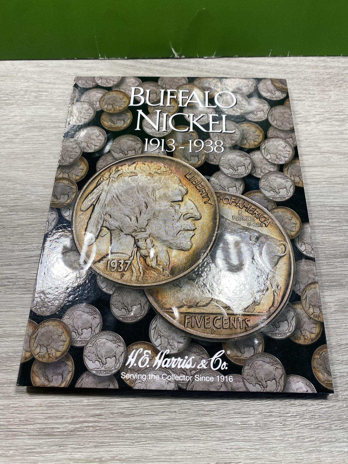 Partial Buffalo Nickels Book