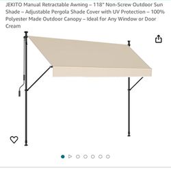 Manual Retractable Awning 