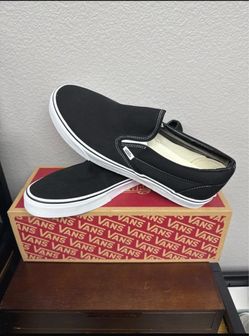 Vans Classic Slip-On Sneakers Black/White