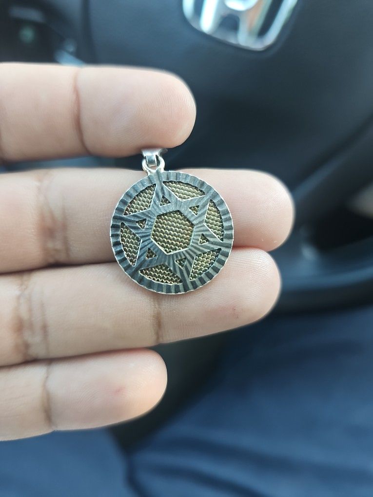 Star of David Pendant Sterling Silver 925 Plata Estrella De David