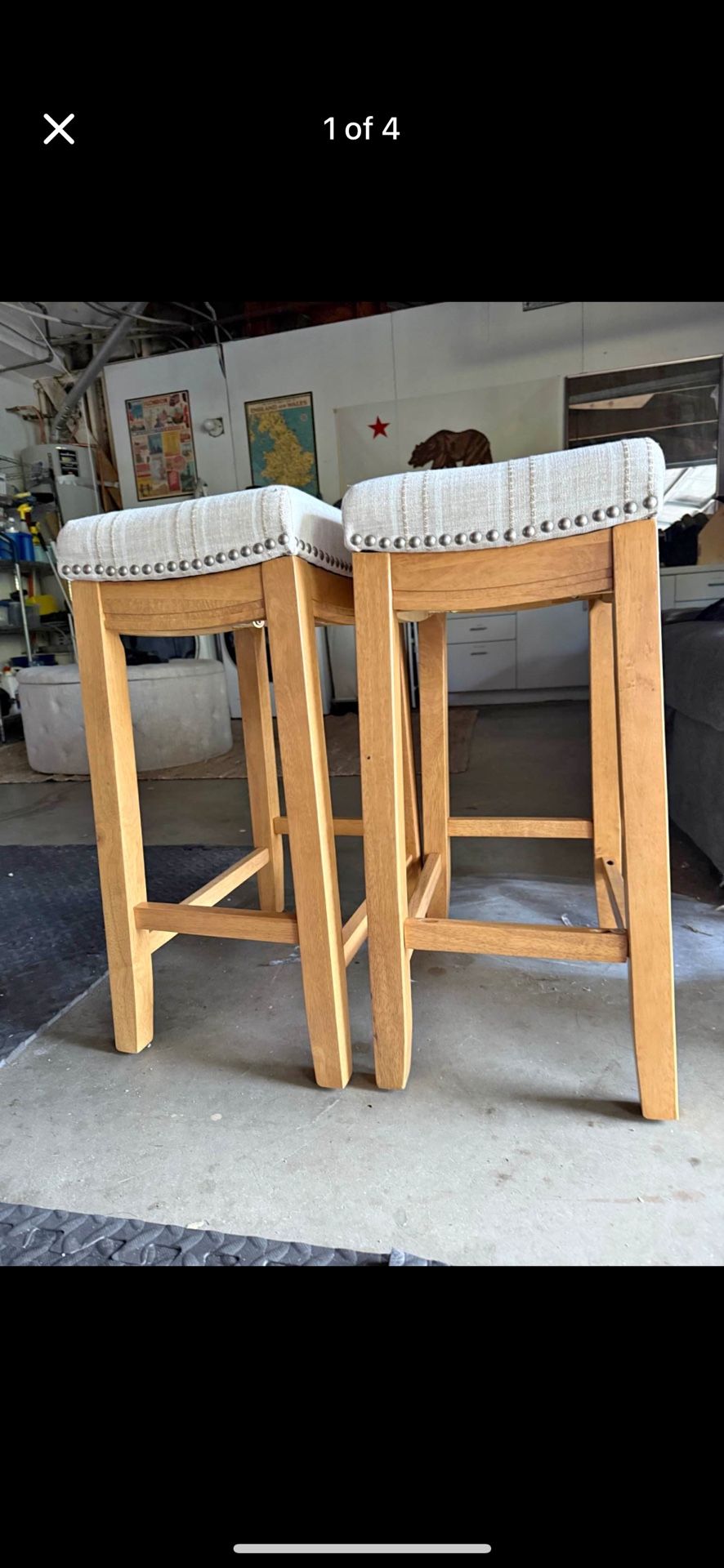 2 Brand New Kitchen Stools 
