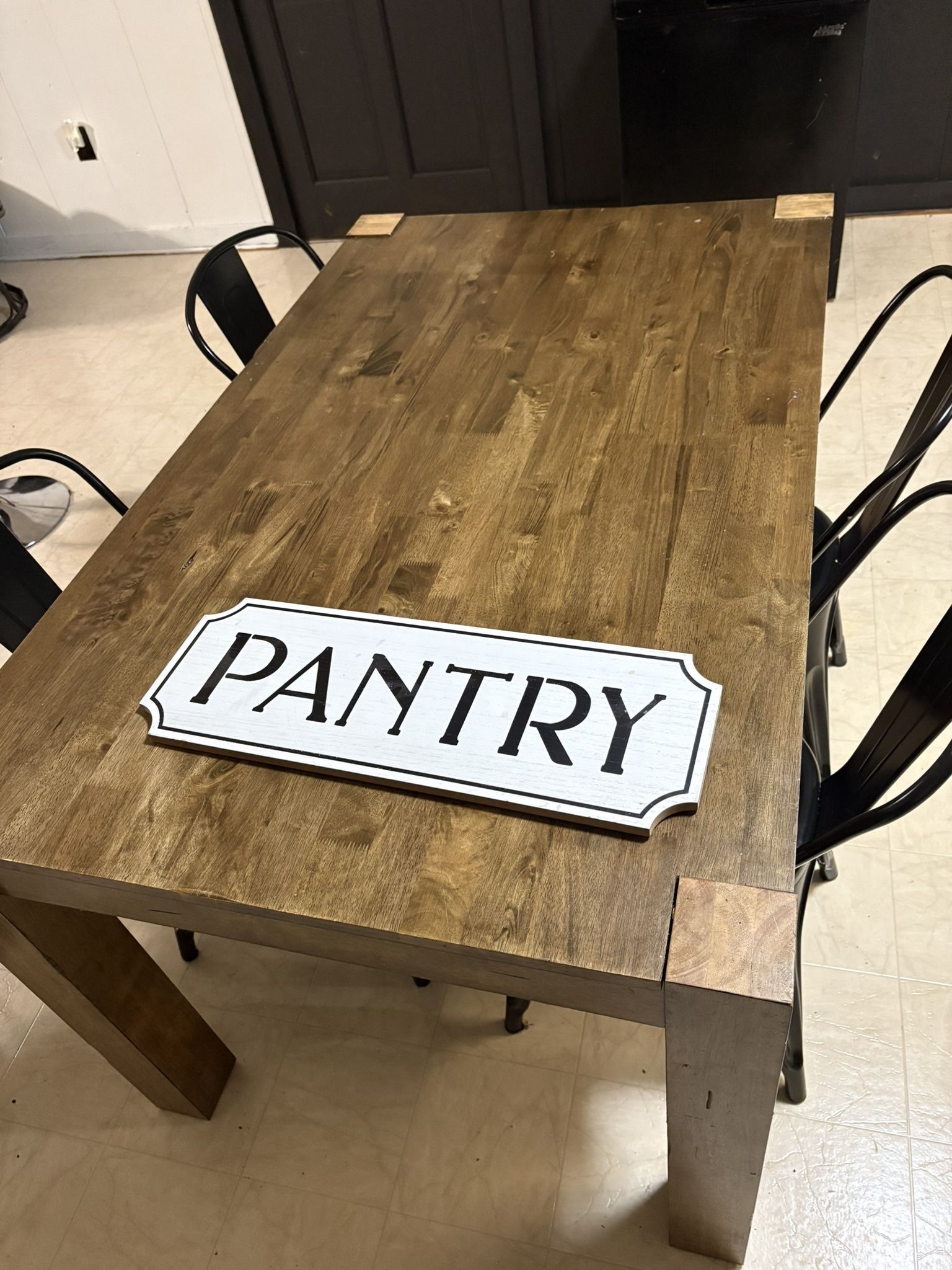 Dining Table And 4 Chairs