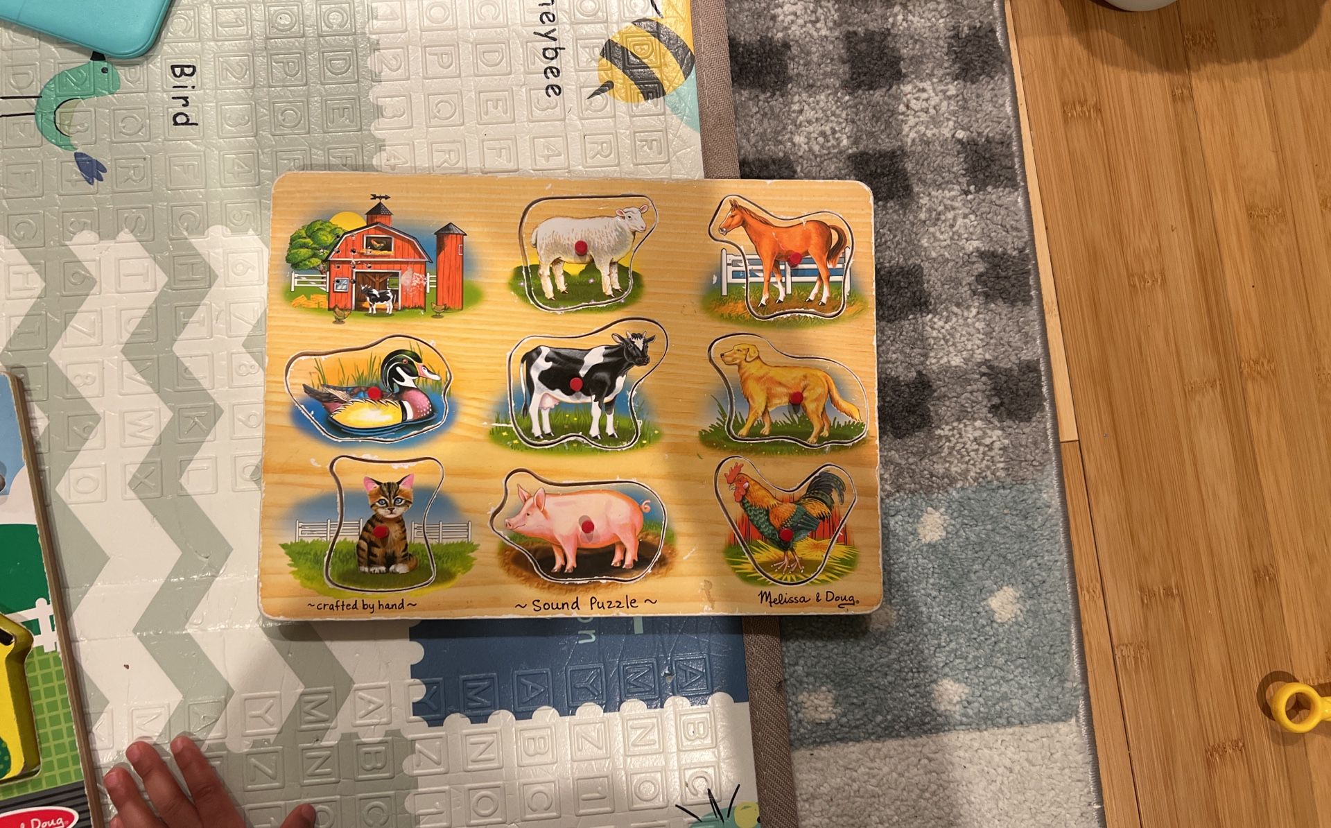 Wooden Puzzle With Animal Sounds