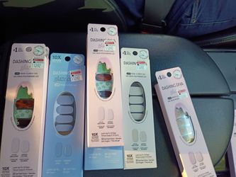 Dashing Diva Glaze LED Semi-Cured Gel Nail Strips – 5 Pack