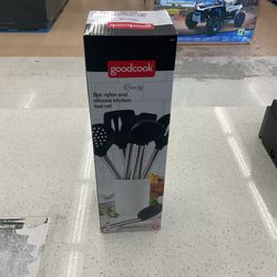 Goodcook 8pc Nylon And Silicone Kitchen Tool Set 