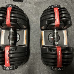 Used Bowflex 552 Adjustable Dumbbells