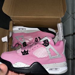 Pink Jordan 4s
