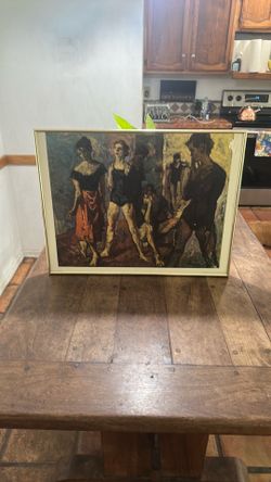 Set of 3 framed printed pictures