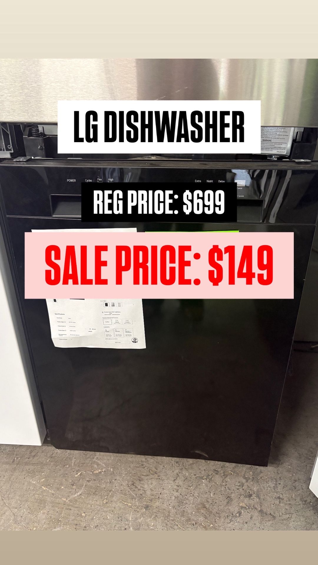 Lg Dishwasher