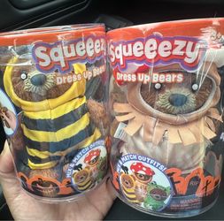 Halloween Squeeze Bears