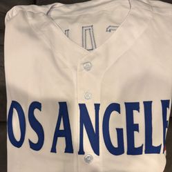 Steve Sax Autographed/Signed Jersey JSA COA White Custom Jersey 