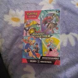 Scarlet &Violet ' JOURNEY TOGETHER " POKÉMON BOOSTER Bundle 