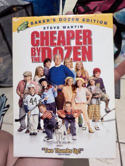 Cheaper By the Dozen DVD