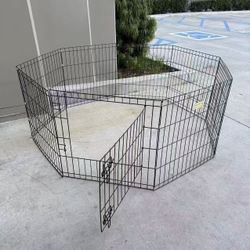 New In Box 2 Feet Tall X 16 Feet Long Metal Steel Wire Exercise Dog Pet Playpen Fence Barrier Kennel 
