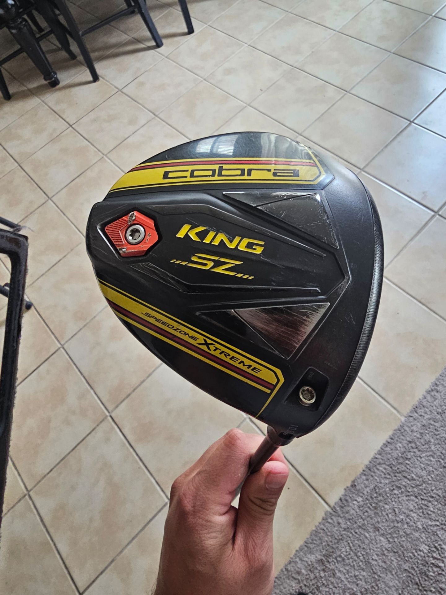 10.5Driver Cobra speedzone xtreme forgiving stiff shaft driver