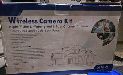 Wireless security cameras