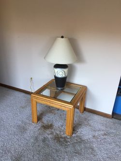 End table / lamp