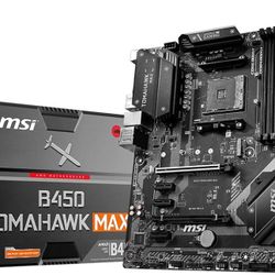 MSI B450 Tomahawk MAX Motherboard 
