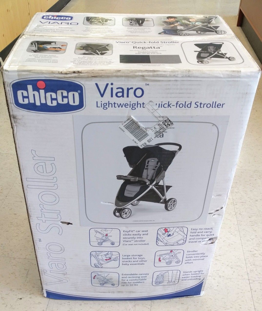 Chicco Viaro Quick-Fold Stroller