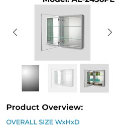 Ketcham Medicine Gabinet 24x 36 