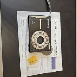 Vintage Digital Camera Olympus FE-46 with CCD sensor