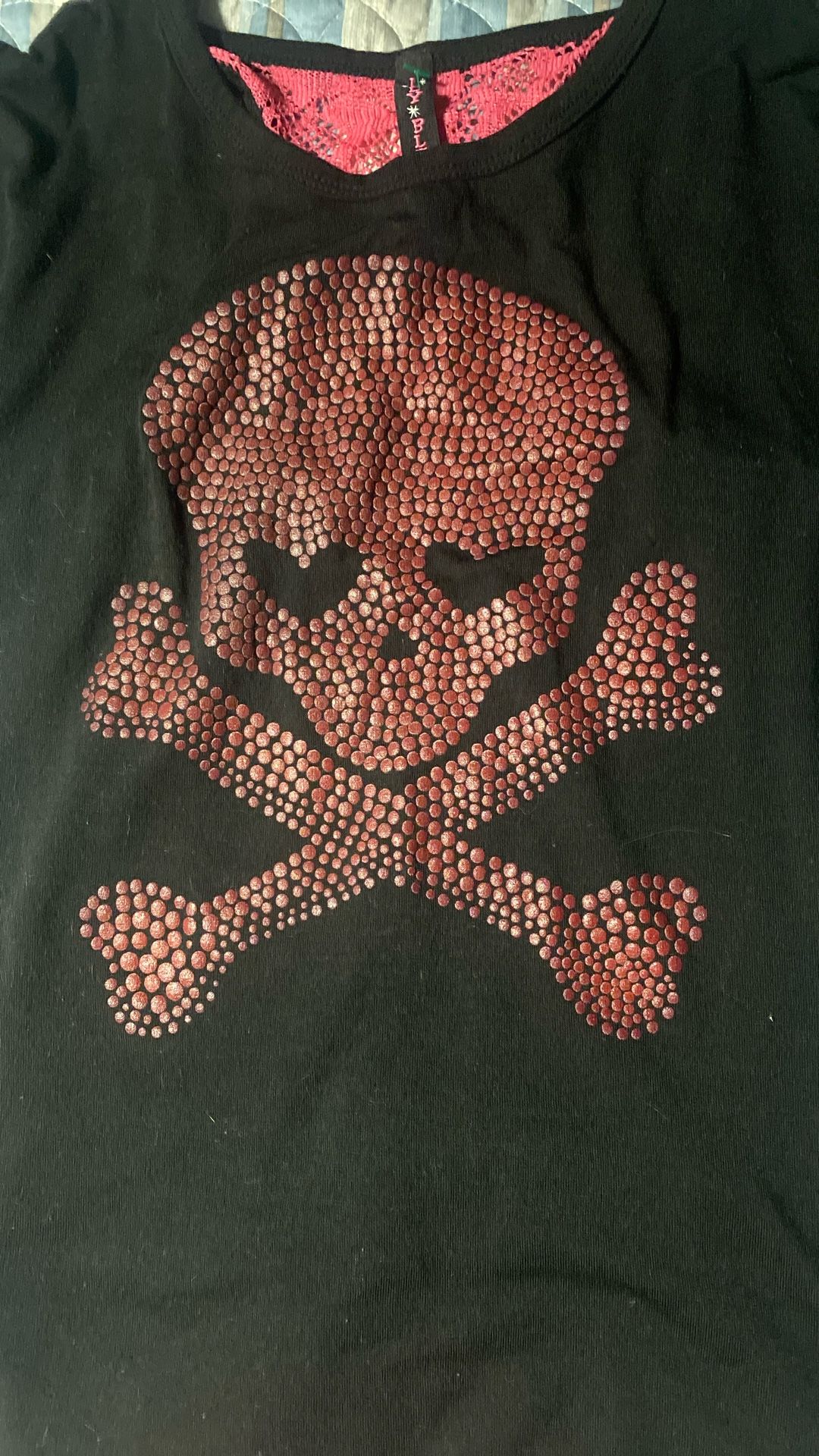 Girls Size 5 Halloween Short Sleeve Shirt