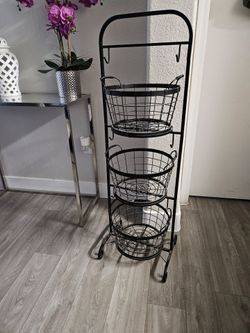 Kitchen basket organizer