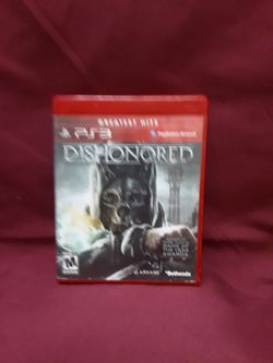 Dishonored Sony PlayStation 3 PS3 Video Game