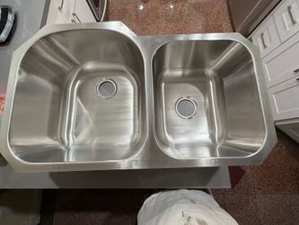 Stainless Steel Double Bowl Kitchen Sink – Heavy Duty