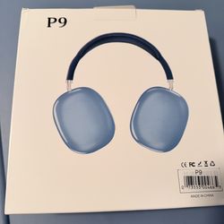 Blue headphones (not apple)