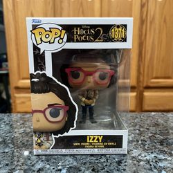 Toy Vinyl Funko Pop! # 1371 Hocus Pocus 2 “Izzy” Figure.  Brand new factory sealed. 