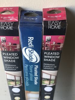 NEW - Pleated Window Shades (3)