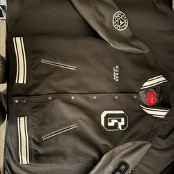 Guess Suede And Leather Jacket