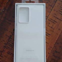 Samsung Note20 Ultra Silicone Case White