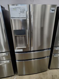 Frigidaire French door refrigerator 22cu counter depth