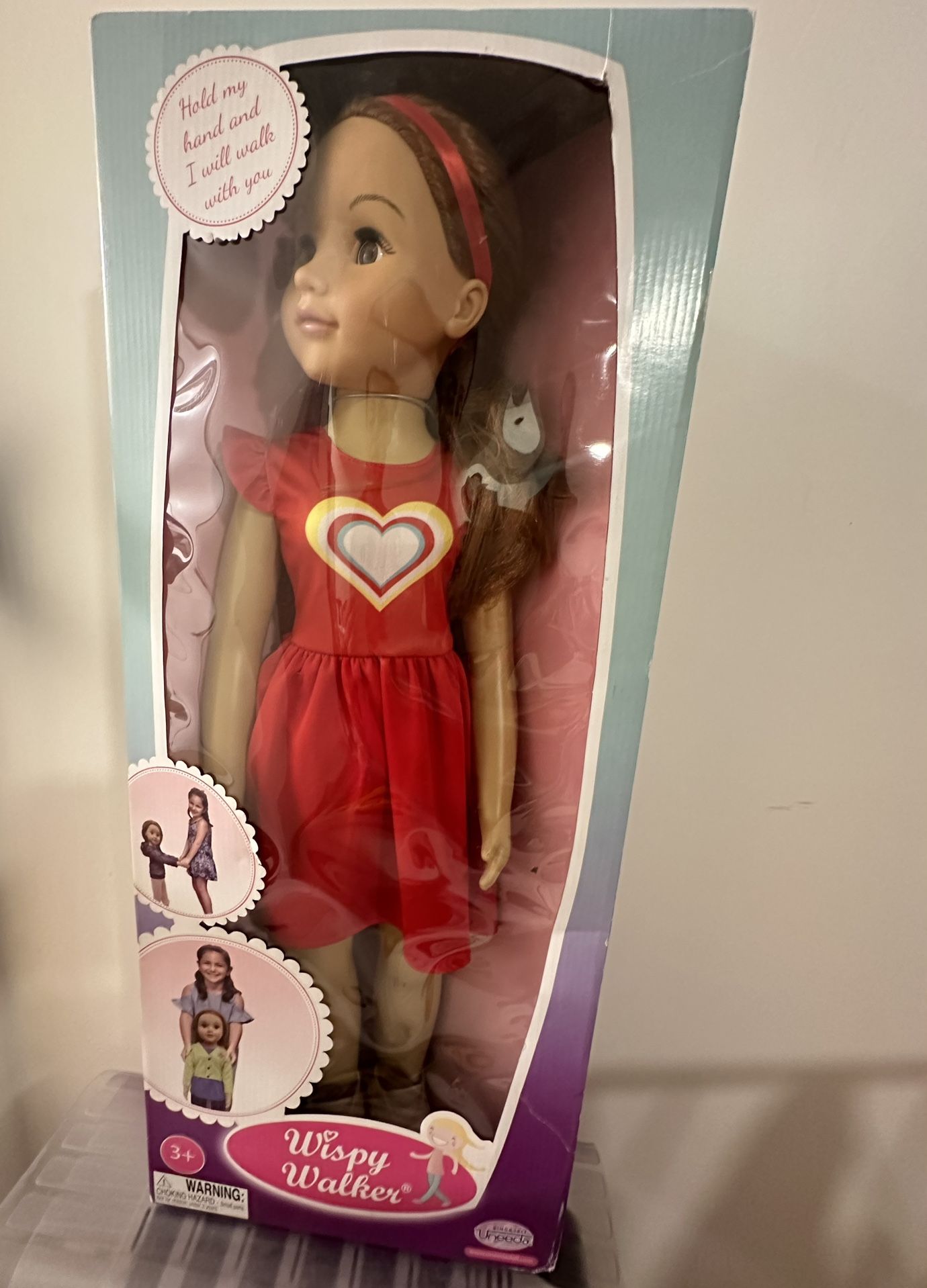 27" Doll Baby Wispy Walker Tall Girl