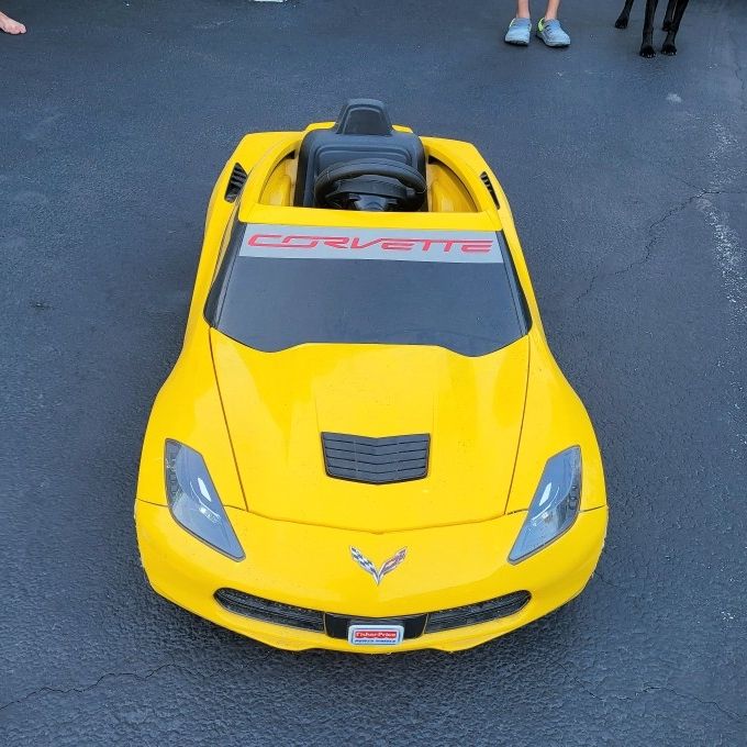 Ride On Fisher Price Power Wheels Corvette Fisher Price Corvette