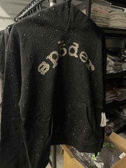 Black VVS Spider Hoodie